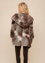 Doorbuster Oversized Hoodie Jacket | Tie Dye