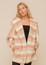 Doorbuster Oversized Hoodie Jacket | Rose