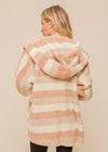 Doorbuster Oversized Hoodie Jacket | Rose