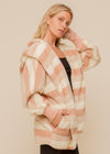 Doorbuster Oversized Hoodie Jacket | Rose