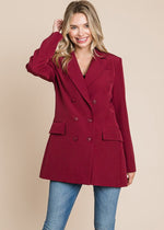 Rockefeller Blazer | Cranberry