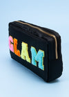 Glam Travel Pouch | Black