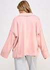 Roll With It Pullover | Pink