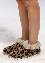 Cozy Leopard Slippers