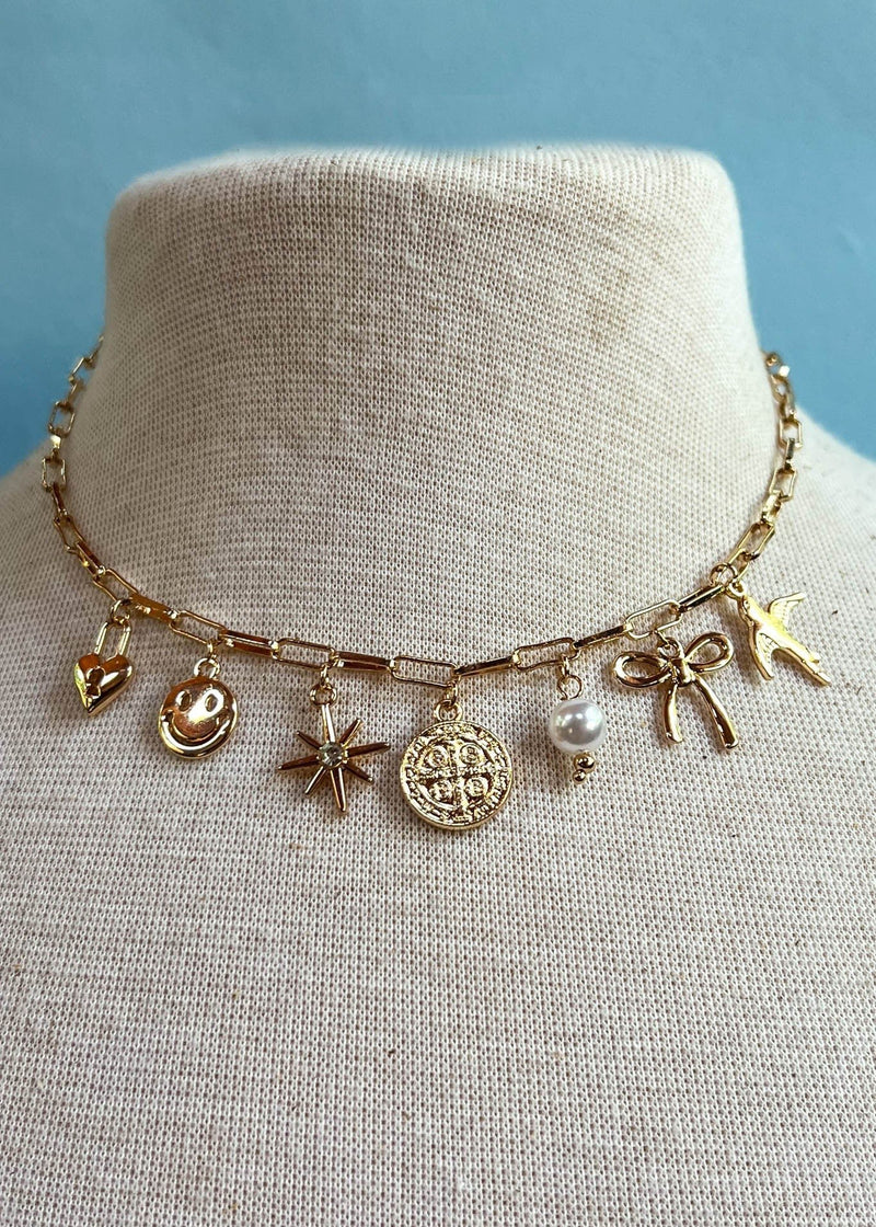 Happy Days Charm Necklace