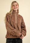 Ski Lodge Getaway Oversized Pullover | Mocha