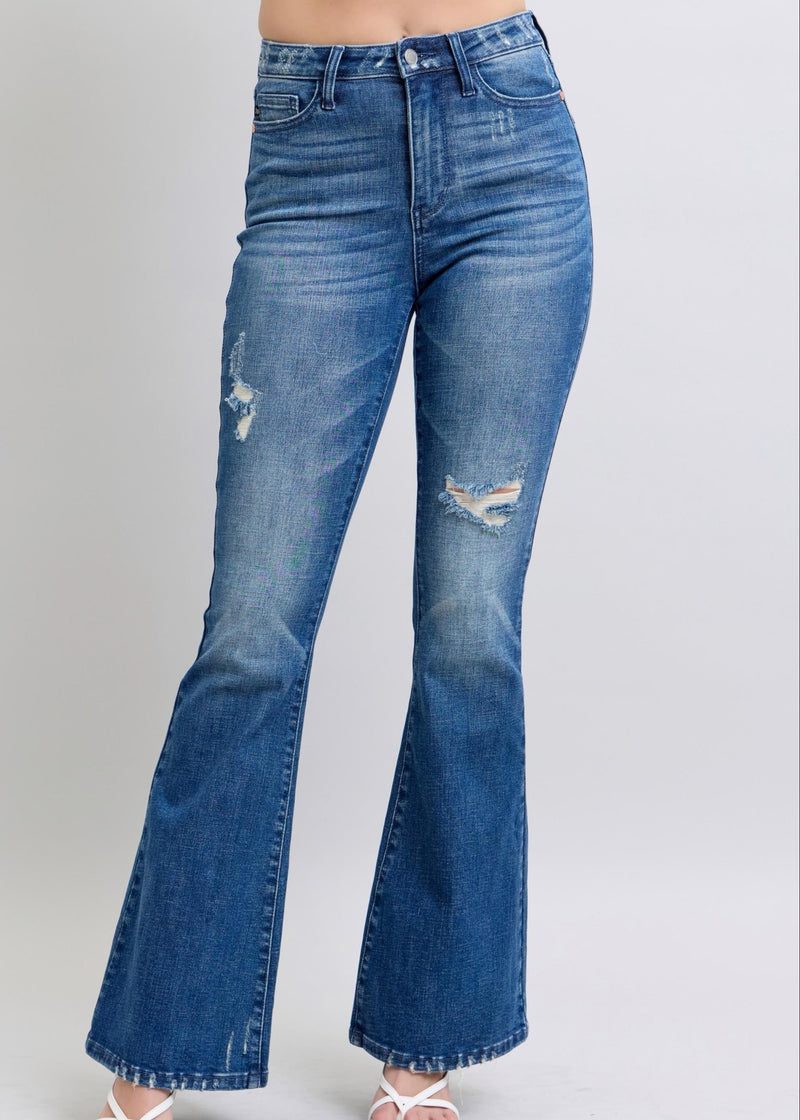 Center Stage Flare Denim