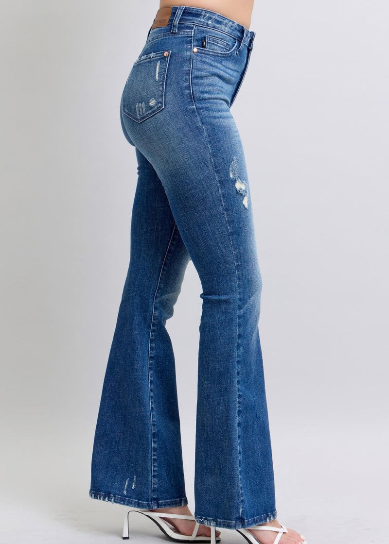 Center Stage Flare Denim