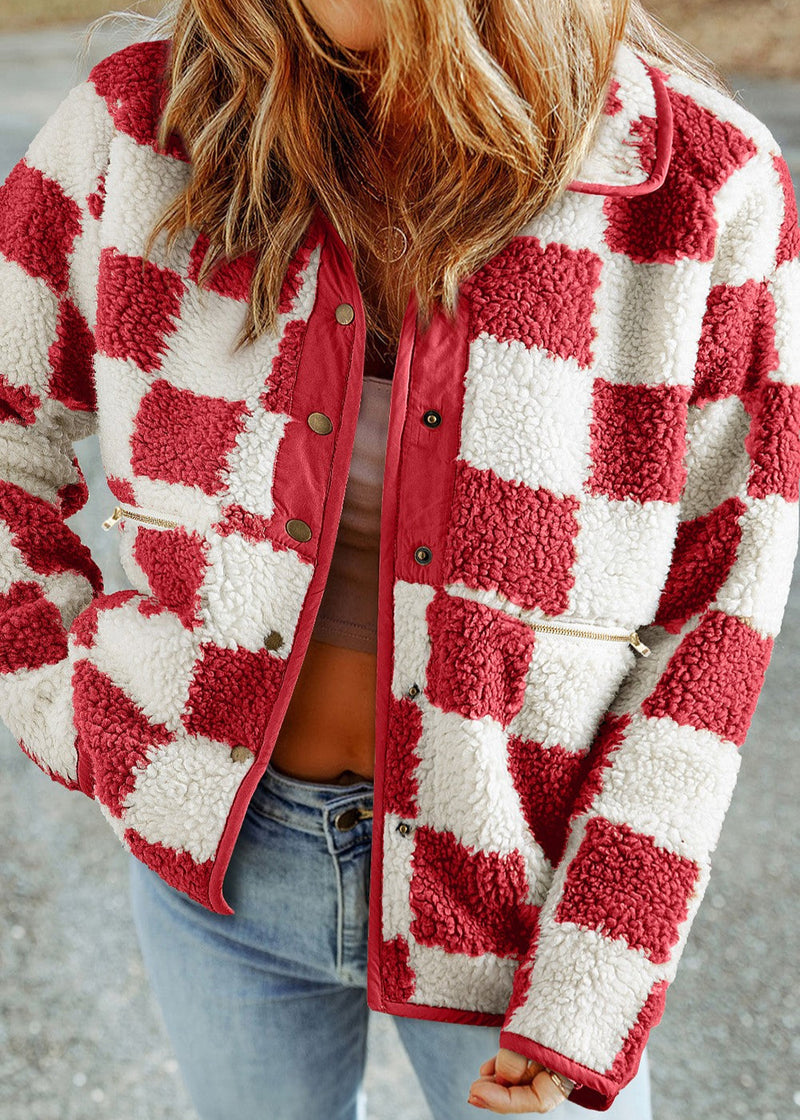 Red Rocks Snap Button Jacket