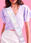Bride Disco Sash