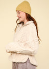 Ski Lodge Getaway Oversized Pullover | Ecru