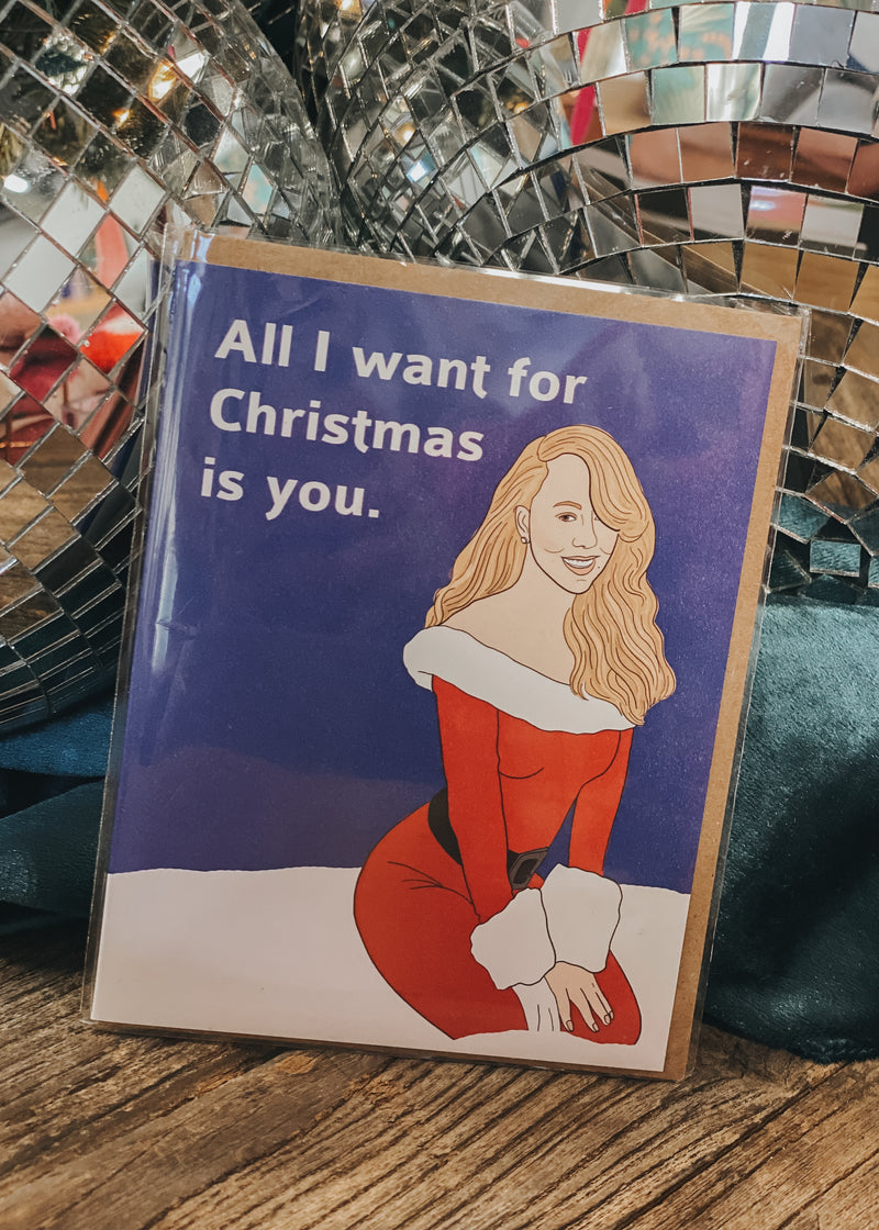 Mariah Christmas Card