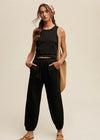 Casual Workwear Top | Black