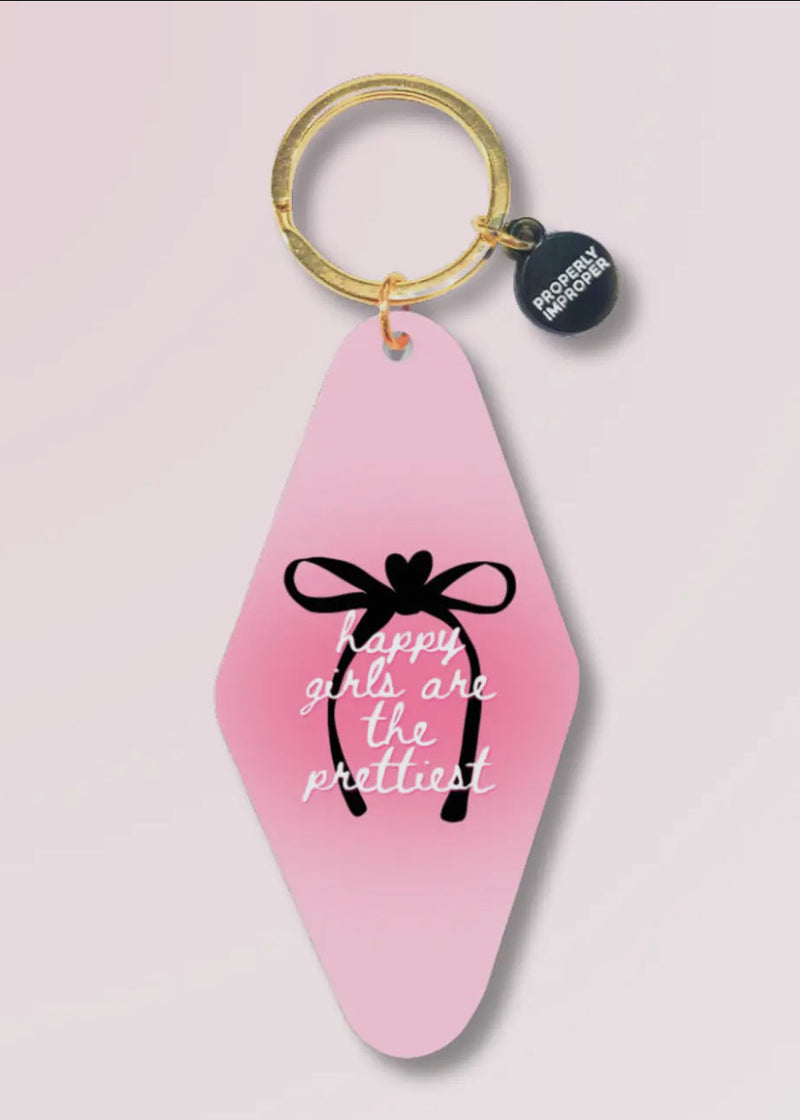 Happy Girls Keychain